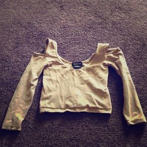 BEBE - Crop top - Tan